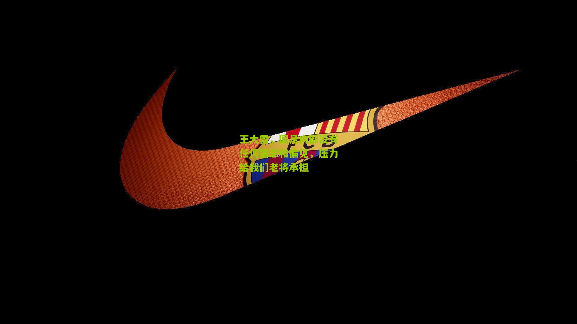 熊猫体育平台-王大雷，国足内部没有任何猜忌和偏见，压力给我们老将承担